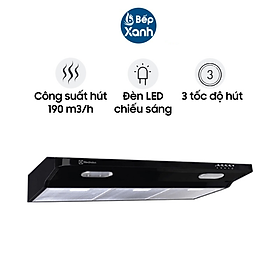 Máy Hút Mùi Âm Tủ Electrolux EFT6032K - Công Suất 190 m3/h - Hàng Chính Hãng