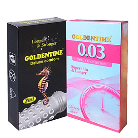 Bao Cao Su Goldentime Tăng Khoái Cảm Kéo Dài (24 BCS)