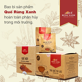 Trà Quế giúp giảm cân, giúp lưu thông máu,tăng kháng thể, ổn định đường huyết, ngủ ngon, hơi thở thơm hương Quế Rừng Xanh- Quế rừng Trà Bồng Quảng Ngãi, món quà về sức khỏe và tinh thần
