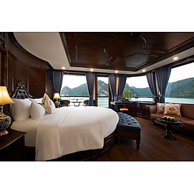 [2N1Đ] Du thuyền 5 Sao Hạ Long - Lan Hạ: La Casta Regal Cruise, đi xe Limousine, Khởi hành hàng ngày