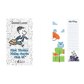 Sách - Nhóc Nicolas: Những chuyện chưa kể - Tập 1 (TB 2020) (tặng kèm bookmark thiết kế)