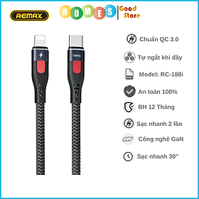 Cáp Sạc Nhanh REMAX RC-188I