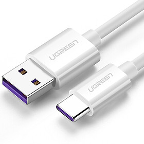 Mua Cáp USB Type C to USB 2.0 hỗ trợ sạc 5A Ugreen 40888 dài 1m chính hãng