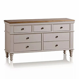 Tủ ngăn kéo 3+4 Shay gỗ sồi