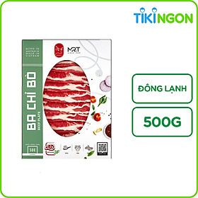 Ba Chỉ Bò MrT Đông Lạnh 500g