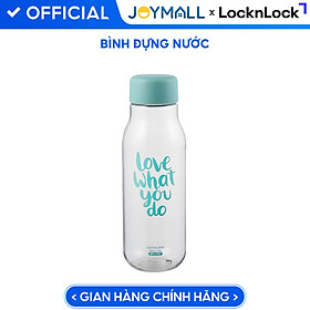 Bình Đựng Nước Hoa Quả Detox LocknLock Milky 500ml HAP654, Hàng chính hãng, nhựa PET, gọn nhẹ, không chứa BPA - JoyMall