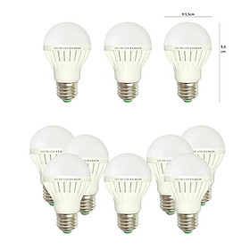 Bóng đèn Led 5w sử dụng làm đèn trang trí, đèn tường, đèn góc, đèn gương, đèn ở khu vực nhỏ cần sáng ít. #Tiết kiệm điện