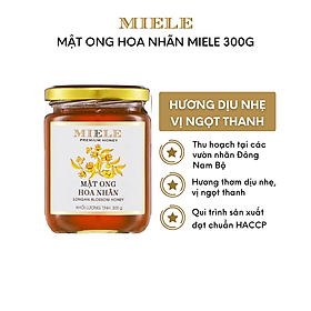 Mật Ong Hoa Nhãn Miele 300g