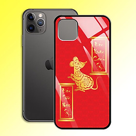 Ốp Lưng Mạ Màu Vàng Ánh Kim cho điện thoại Iphone 11 Pro Max - 0379 7986 MOUSE06 - Chuột Vàng 2020 - Hàng Chính Hãng