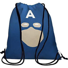 Balo Dây Rút Unisex In Hình Chân Dung Captain - BDFF190