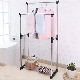 Mua Giàn phơi  cây treo đồ  áo quần inox 2 tầng
