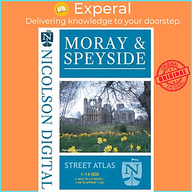 Sách - Nicolson Street Atlas Moray and Speyside by  (UK edition, paperback)