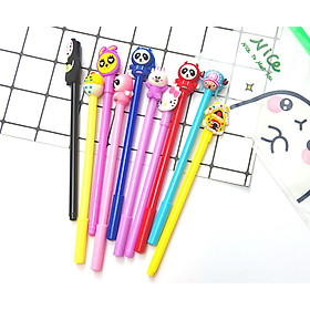 Combo 10 Bút Suzin Nhiều Màu Mực Đen Siêu Xinh Xắn - Mẫu Ngẫu Nhiên