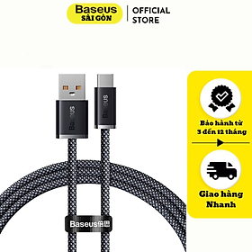 Cáp Sạc Nhanh Siêu Bền Baseus Dynamic Series USB to Type-C 100W Fast Charging Data Cable CALD- Hàng chính hãng