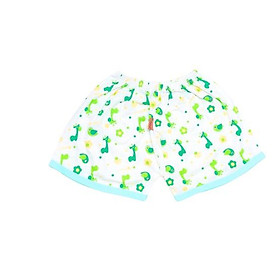 Bộ cotton ngắn ráp lăn in hình BABIBOO - BBC40