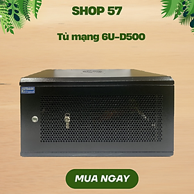 Mua Tủ Mạng Treo Tường 06U D500 Famrack – Chính Hãng  Chuẩn Rack 19   Hàng Chất Lượng Cao