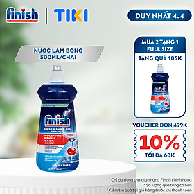 Nước Làm Bóng Chén Bát  Finish Rinse & Shine Aid