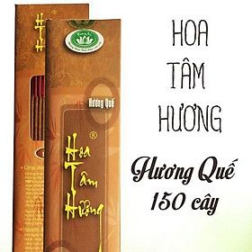 Mua Nhang Thảo Dược Hoa Tâm Hương 3 Tấc - Quế (Hộp 150 cây)