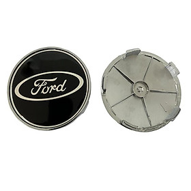 01 chiếc Logo chụp mâm, ốp lazang bánh xe ô tô cao cấp Ford 68mm