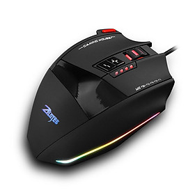 Chuột chơi game có dây Zelotes C-13 10000DPI RGB Light Belt 128KB Bộ nhớ trên bo mạch Tích hợp
