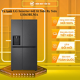 Mua Tủ lạnh LG Inverter 641 lít Side By Side LSI63BLMA - Hàng chính hãng