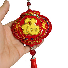 Mua Phụ kiện trang trí tết Dây treo Túi thơm và lục lạc  trang trí cây mai cây đào trang trí cửa đón tết