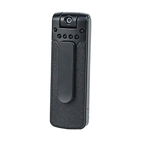 Compact Body Camera Video Spy Hidden Camcorder 180-Degree w/ Back Clip