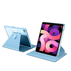 Hình ảnh Bao Da WIWU WALTZ ROTATIVE Ipad Case Xoay 360 Độ Có Khe Gắn Bút, Thiết Kế Lưng Nhựa Cứng Cáp - Hàng Chính Hãng