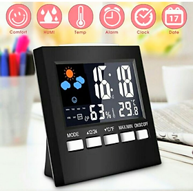 Mua ĐỒNG HỒ ĐỂ BÀN 4IN1 BÁO GIỜ BÁO THỜI TIẾT BÁO THỨC ĐA NĂNG LOẠI TỐT