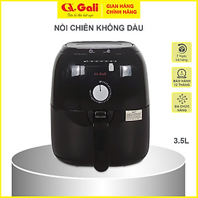 Nồi chiên không dầu Gali GL-1120 dung tích lớn 6 lít, đa chức năng nướng, hàng chính hãng 100%, bảo hành 24 tháng chính hãng