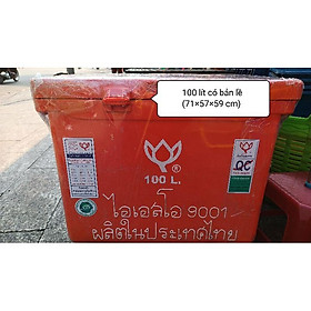 Mua Thùng đá thái 100 lít nắp rời ( có chân và không chân)