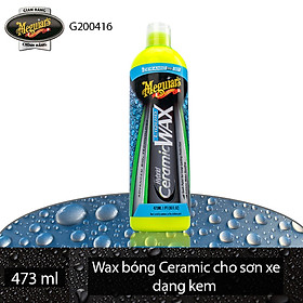 Meguiar's Wax bóng Ceramic cho sơn xe dạng kem - Hybrid Ceramic Liquid Wax - G200416, 473ml