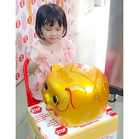 Mua Heo đất kích thước lớn 33cm  heo yếm 33cm