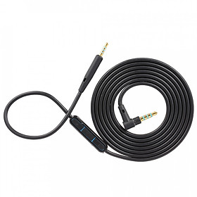 Cáp Âm Thanh Điều Khiển Đường Dây Cho Tai Nghe BOSE QC25 Đen