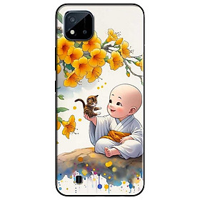 Ốp lưng cho Oppo Realme 10 - C11 2021 - C65 4G - C67 - C20 - Poco X6 5G - Chú Tiểu Và Mèo - Hàng Chính Hãng