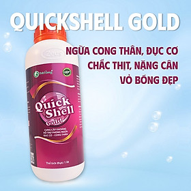 KHOÁNG HỮU CƠ ĐA VI LƯỢNG CUNG CẤP ĐẦY ĐỦ LƯỢNG KHOÁNG DỄ HẤP THU CHO CƠ THỂ TÔM CÁ GIÚP TÔM CHẮC THỊT, VỎ BÓNG ĐẸP QUICKSHELL GOLD