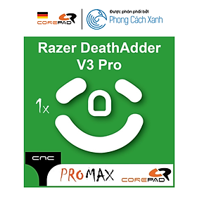 Mua Feet chuột PTFE Corepad CNC milled Skatez PRO MAX Razer DeathAdder V3 PRO/ Razer DeathAdder V3 (1 bộ) - Hàng Chính Hãng