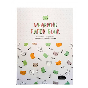 Tập giấy gói quà kèm sticker trang trí AN-1709