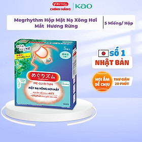 (Chọn Hương) MegRhythm Mặt Nạ Xông Hơi Mắt 5 Miếng/Hộp