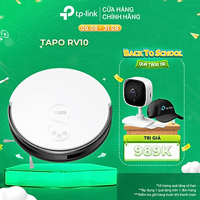 Robot Hút Bụi Và Lau Nhà TP-Link Tapo RV10 - Hàng Chính Hãng