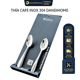 Bộ 6 thìa cafe inox 304 DandiHome