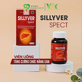 Viên Uống Sillyver Spect Hộp 30 Viên Giúp Hỗ Trợ Bảo Vệ Gan, Tăng Cường Chức Năng Giải Độc Gan