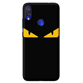 Ốp lưng in cho Xiaomi Redmi Note 7 mẫu Cặp Mắt Vàng - Hàng chính hãng