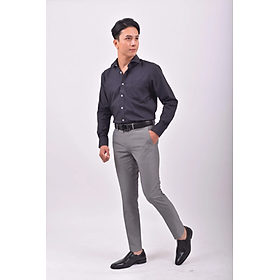 Áo sơ mi nam Oscar tay dài trơn màu đen - OCMSCLF 051 - 39