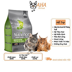 Thức Ăn Hạt Cho Mèo - Nutrience Subzero Bao 5kg - Thức Ăn Cho Mèo, Gồm Có 4 Loại Thịt Cá, Rau Củ Quả, Trái Cây