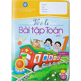 Vở Ô Li Bài Tập Toán Lớp 1 Phát Triển Quyển 1