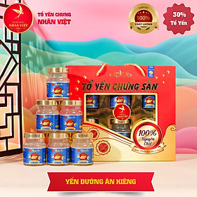 Nước Yến Sào Chưng Đường Kiêng Nhân Việt 30% Yến 70ml/Hũ