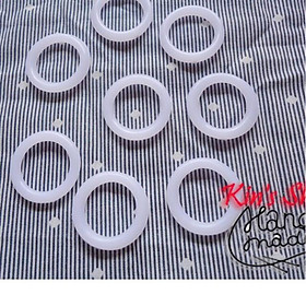 Khoen Tròn Nhựa| Khoen Treo Có Móc Gài Dùng Treo Rèm Màn Móc Rèm, Khoen Treo Vòng Handmade, Treo Chậu Cây, Dùng Trong May Mặc Đời Sống- Kin Shop Handmade