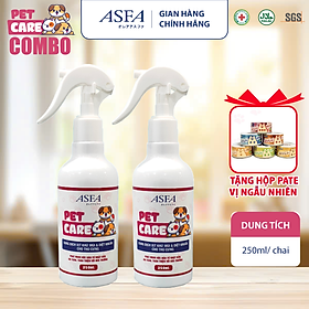 Xịt Khử Mùi, Diệt Khuẩn An Toàn Cho Thú Cưng ASFA Pet Care 250ml