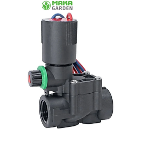 Mua Van điện từ phi 21 mm  điện áp 220V  thương hiệu RIVO RV-V21  chất lượng chịu được mưa nắng  có van điều khiển bằng tay dùng cho tưới cây